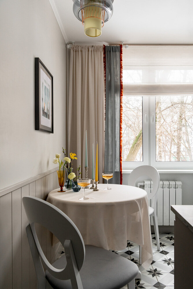 Фотография: в стиле , Кухня и столовая, Современный, Квартира, Советы, Панельный дом, Яна Мишукова – фото на INMYROOM