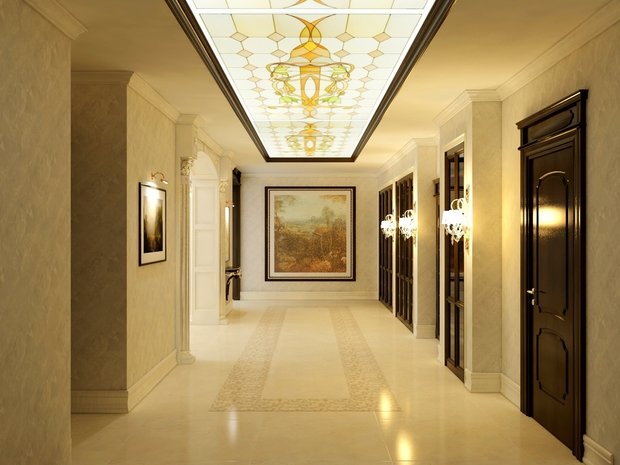 Фото из портфолио Дизайн частного коттеджа в классическом стиле – фотографии дизайна интерьеров на INMYROOM