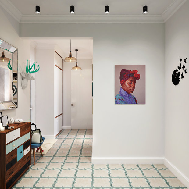 Фото из портфолио Сочная скандинавия – фотографии дизайна интерьеров на INMYROOM