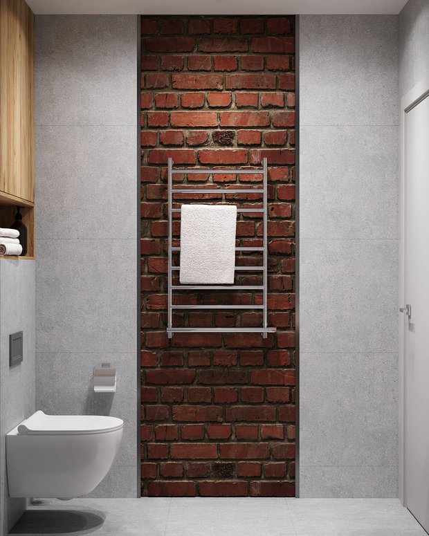 Фотография: Ванная в стиле Лофт, Современный, Квартира, Студия, Проект недели, Москва, Монолитный дом, до 40 метров, Светлана Удзилаури – фото на INMYROOM