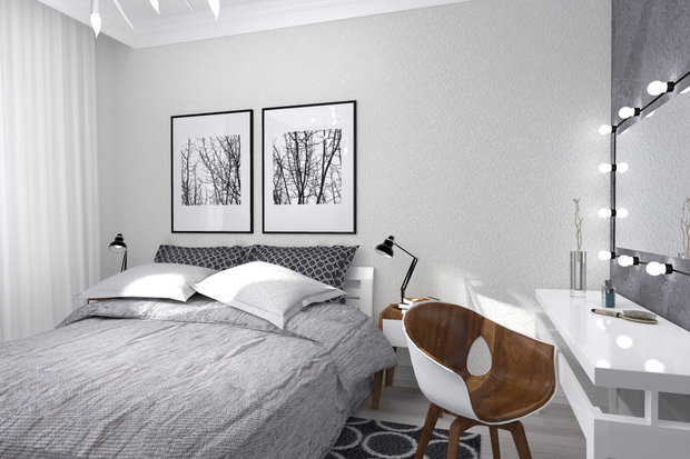 Фото из портфолио Спальня – фотографии дизайна интерьеров на INMYROOM