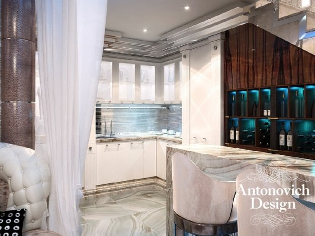Фото из портфолио Проект дома от Antonovich Design – фотографии дизайна интерьеров на InMyRoom.ru