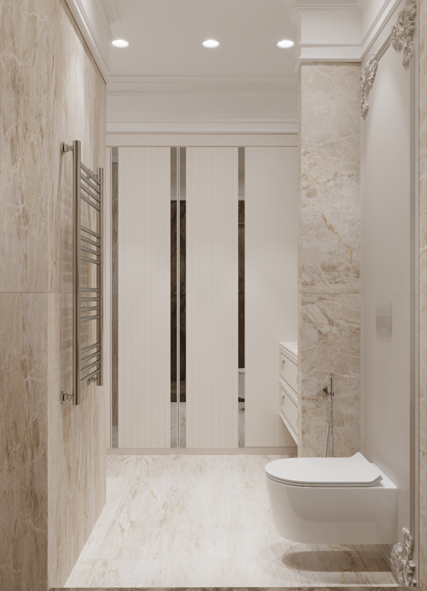 Фото из портфолио классика в новостройке – фотографии дизайна интерьеров на INMYROOM