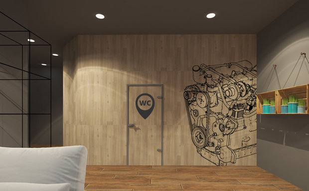 Фото из портфолио Motor pub – фотографии дизайна интерьеров на INMYROOM