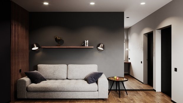 Фото из портфолио Жилой дом в Москве 240 m2 – фотографии дизайна интерьеров на INMYROOM