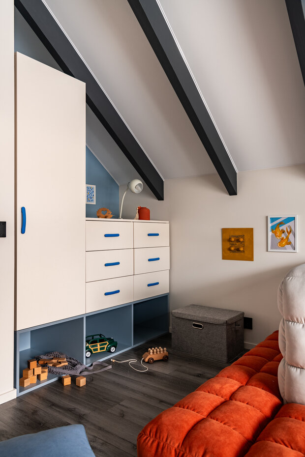 Фотография: Детская в стиле Современный, Проект дня, Дача, Дом и дача, Московская область, 4 и больше, Более 90 метров, Анна Жижайкина – фото на INMYROOM