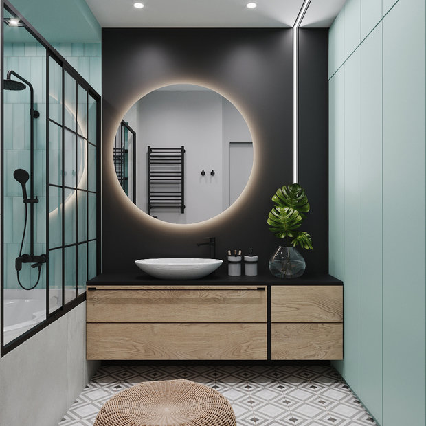 Фото из портфолио Проект интерьера в  ЖК Vivanova, Академгородок – фотографии дизайна интерьеров на INMYROOM