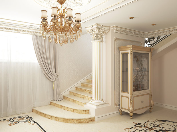 Фото из портфолио Дом в классическом стиле, г.Ростов-на-Дону – фотографии дизайна интерьеров на INMYROOM