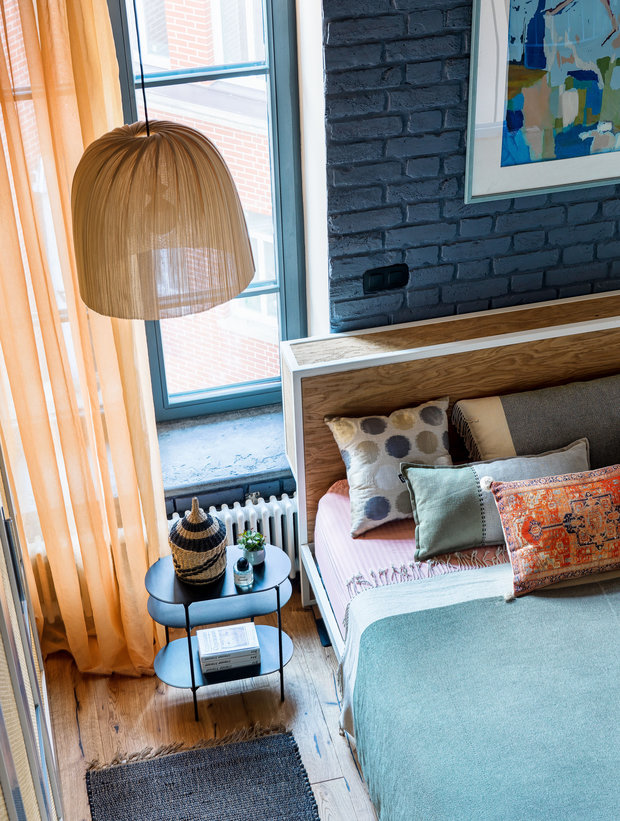 Фотография: Спальня в стиле Скандинавский, Эклектика, Проект недели, Московская область, Таунхаус, 4 и больше, Более 90 метров, Ирина Бдайциева – фото на INMYROOM