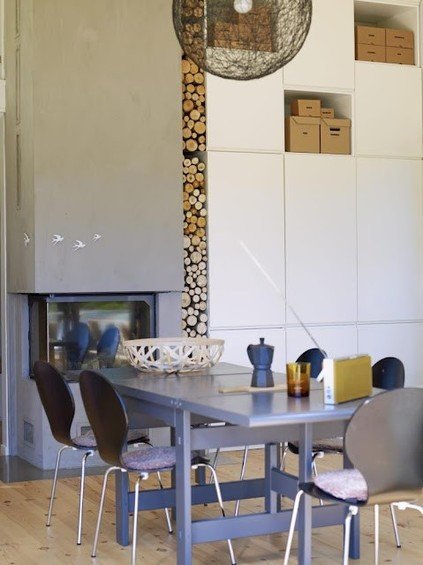 Фотография: Гостиная в стиле Скандинавский, Декор интерьера, DIY, Дом, Декор дома, Камин – фото на INMYROOM