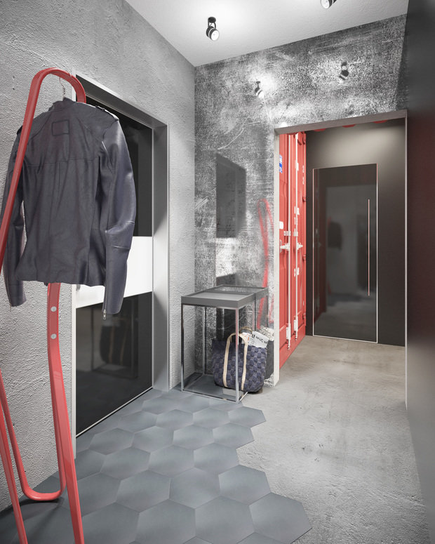 Фотография: Прихожая в стиле Лофт, Проект недели, П-3М, GM-Interior – фото на INMYROOM