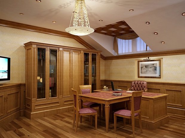 Фото из портфолио Офис юридической компании – фотографии дизайна интерьеров на INMYROOM