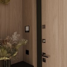 Визуализация интерьера прихожей в стиле минимализм