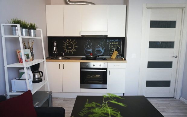Фото из портфолио Квартира для молодой пары – фотографии дизайна интерьеров на INMYROOM