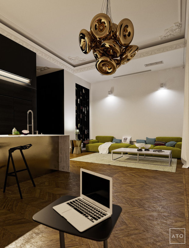 Фото из портфолио Апартаменты для сестры – фотографии дизайна интерьеров на INMYROOM
