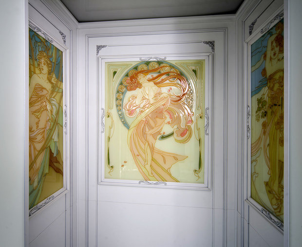 Фото из портфолио Белое с серебром – фотографии дизайна интерьеров на INMYROOM