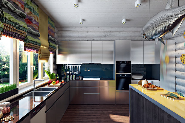 Фото из портфолио Рыбацкая резиденция  – фотографии дизайна интерьеров на INMYROOM