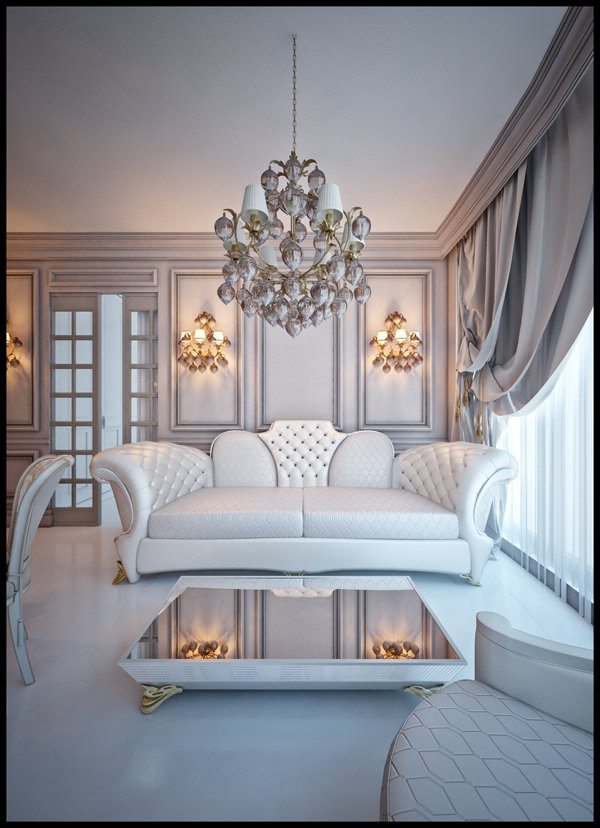 Фото из портфолио Классика в белом – фотографии дизайна интерьеров на INMYROOM