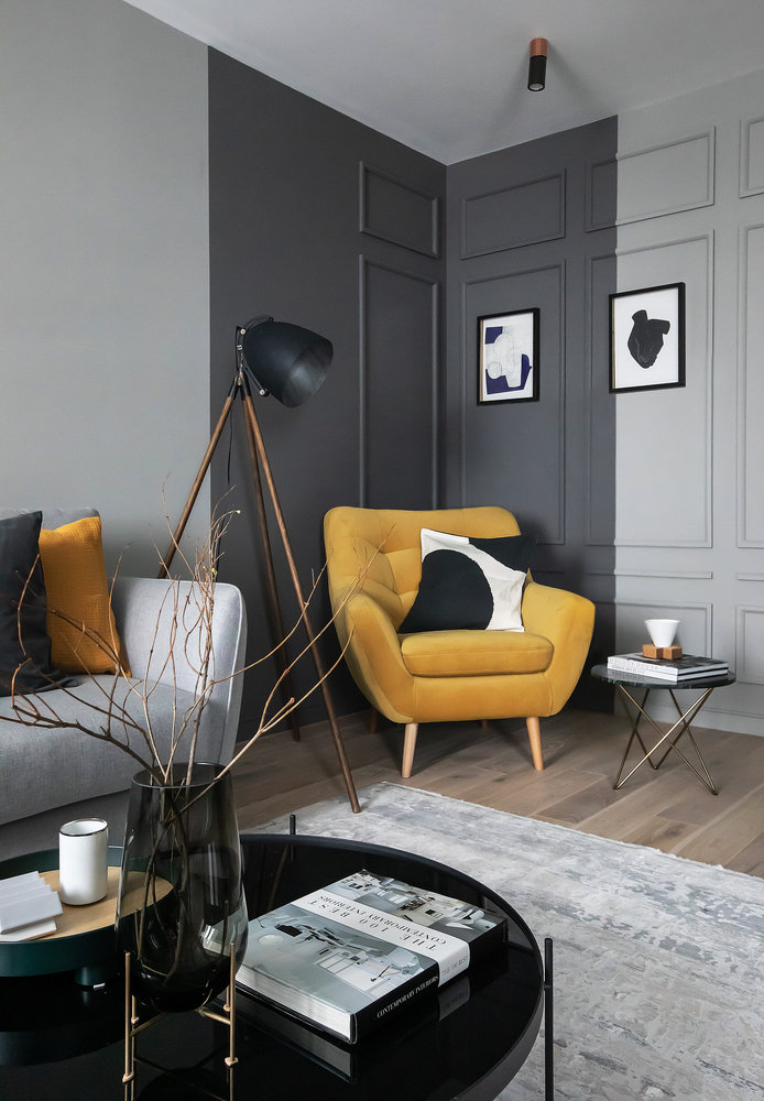 Фотография: Гостиная в стиле Современный, Квартира, Проект недели, Москва, 3 комнаты, 60-90 метров, Анна Никитина – фото на INMYROOM Фотография: Гостиная в стиле Современный, Квартира, Проект недели, Москва, 3 комнаты, 60-90 метров, Анна Никитина – фото на INMYROOM