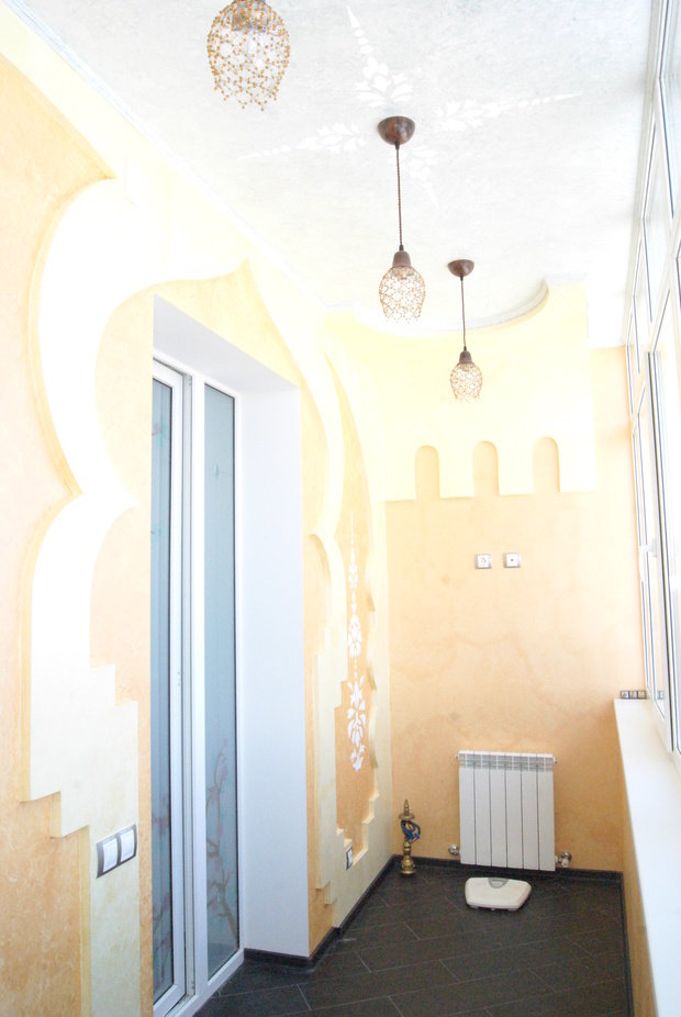 Фото из портфолио солнечная восточная лоджия – фотографии дизайна интерьеров на INMYROOM