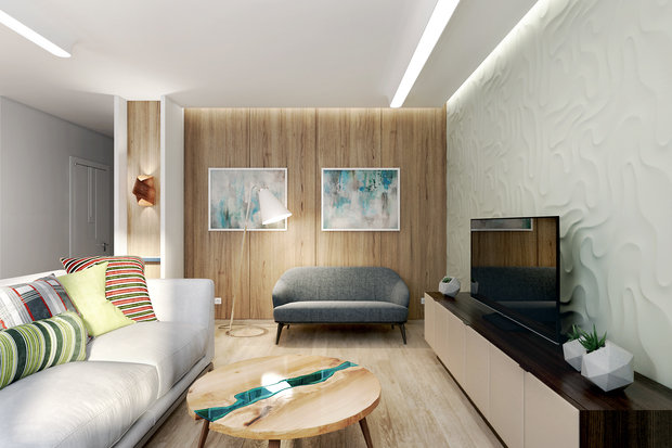 Фото из портфолио ЖК Мосфильмовский – фотографии дизайна интерьеров на INMYROOM