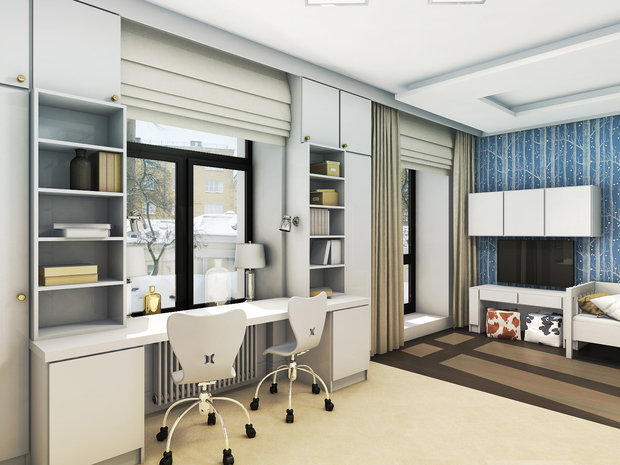 Фото из портфолио Квартира на ул. Генерала Ермолова – фотографии дизайна интерьеров на INMYROOM