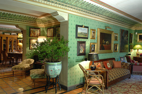 Фотография: Гостиная в стиле Восточный, Дома и квартиры, Интерьеры звезд, Moscow Sotheby's International Realty – фото на INMYROOM