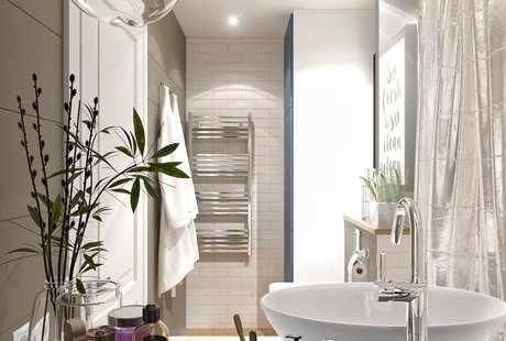 Cozy bath in Moscow