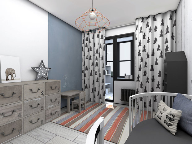 Фото из портфолио Квартира в г. Железнодорожный – фотографии дизайна интерьеров на INMYROOM