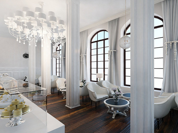 Фото из портфолио Дизайн ресторана в стиле классика – фотографии дизайна интерьеров на INMYROOM