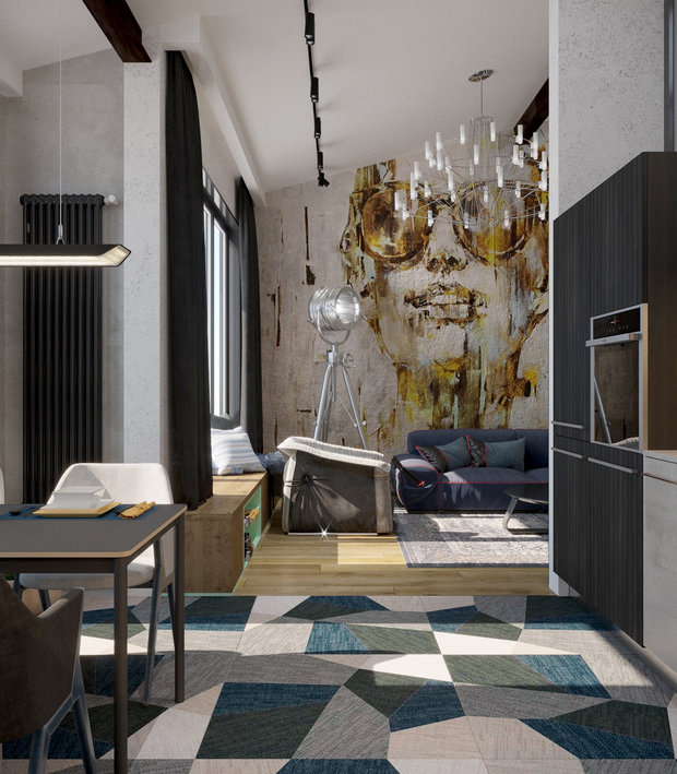 Фото из портфолио ЖК loftstudio8 – фотографии дизайна интерьеров на INMYROOM