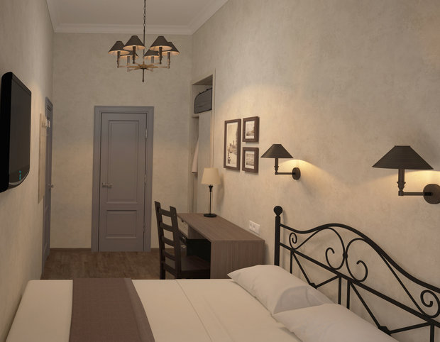 Фото из портфолио мини гостиница  – фотографии дизайна интерьеров на InMyRoom.ru