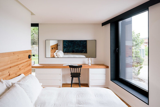 Фотография: Спальня в стиле Скандинавский, Эко, Дом и дача – фото на INMYROOM