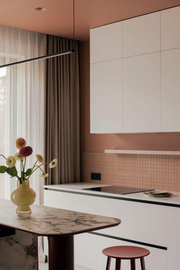 Фотография: Кухня и столовая в стиле Современный, Квартира, Проект дня, Беларусь, Минск, Более 90 метров – фото на INMYROOM