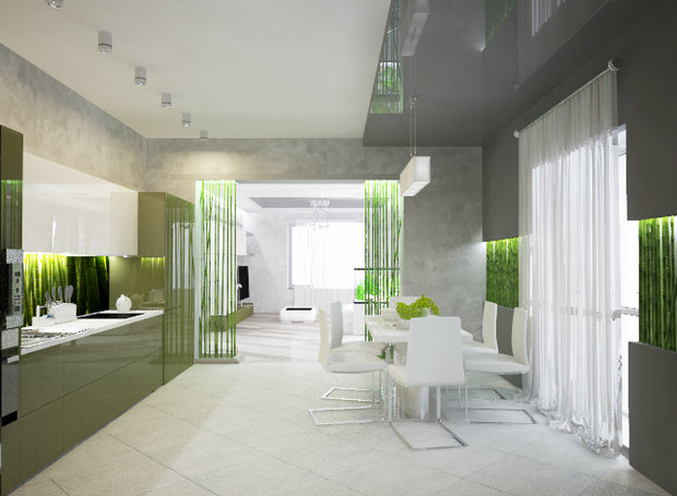 Фото из портфолио Кухня в экостиле – фотографии дизайна интерьеров на INMYROOM