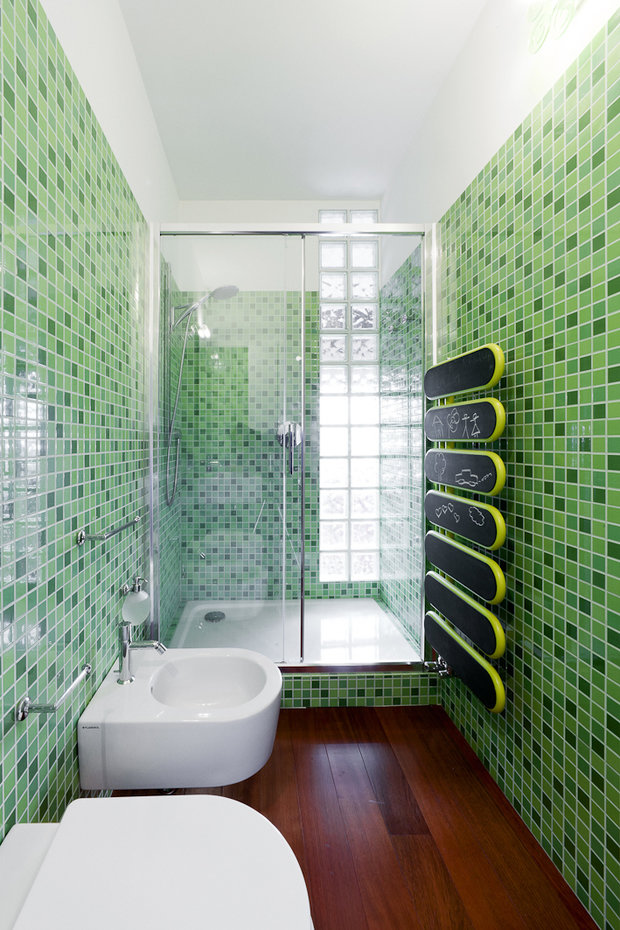 Фотография: Ванная в стиле Современный, Эклектика – фото на INMYROOM
