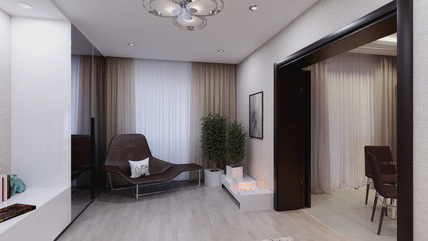 Фото из портфолио Квартира в Бутово Парк – фотографии дизайна интерьеров на INMYROOM