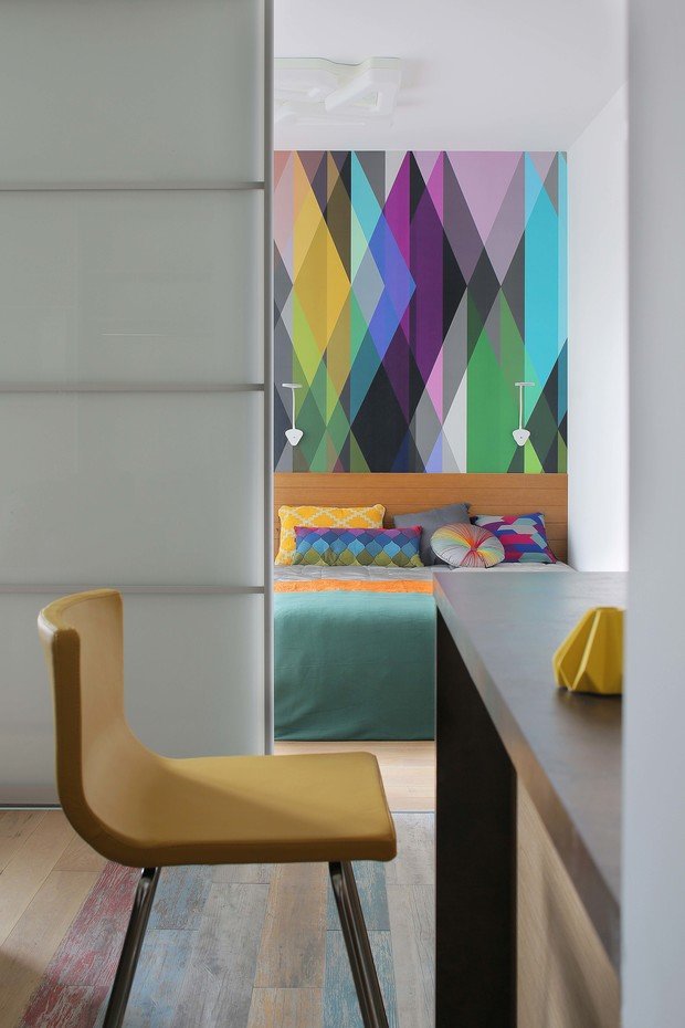 Фотография: Спальня в стиле Лофт, Современный, Квартира, Минимализм, Проект недели – фото на INMYROOM