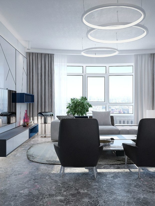 Фото из портфолио Аiriness Воздушность – фотографии дизайна интерьеров на INMYROOM