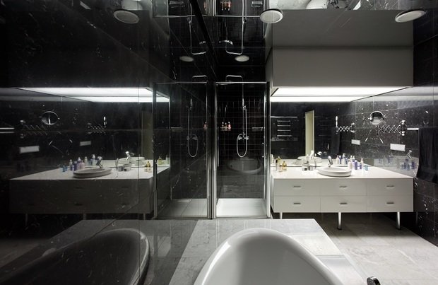 Фото из портфолио Квартира в "Moscow city" – фотографии дизайна интерьеров на INMYROOM