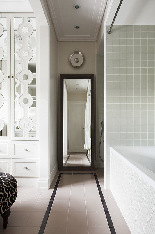 Фотография:  в стиле , Классический, Современный, Квартира, Россия, Проект недели, Бежевый, Синий, Бирюзовый, Ирина Крашенинникова, Новая Москва – фото на INMYROOM