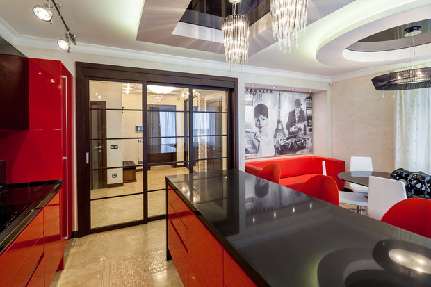 Фото из портфолио Двухуровневая квартира в Нижнем Новгороде – фотографии дизайна интерьеров на INMYROOM