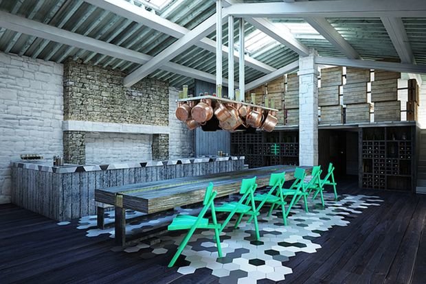 Фото из портфолио Г. Флоренция, Итальянский Ресторан «La Mia Casa» – фотографии дизайна интерьеров на INMYROOM