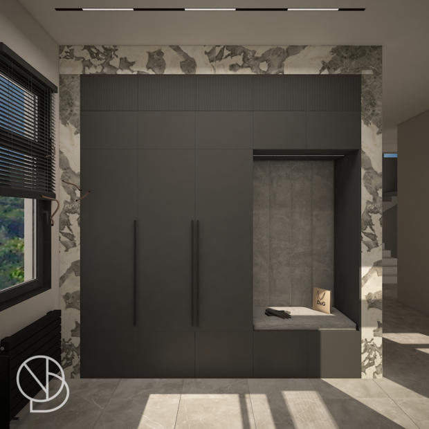 Фото из портфолио Дизайн-проект коттеджа – фотографии дизайна интерьеров на INMYROOM