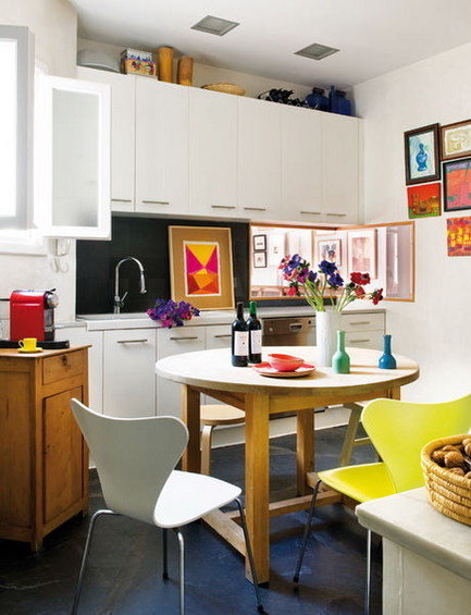 Фотография: Кухня и столовая в стиле Скандинавский, Квартира, Дома и квартиры – фото на INMYROOM