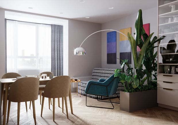 Фото из портфолио Магия рассвета – фотографии дизайна интерьеров на INMYROOM