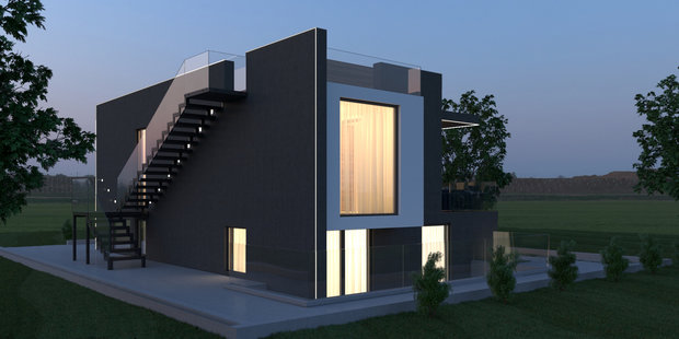 Фото из портфолио Уют в квадрате – фотографии дизайна интерьеров на INMYROOM