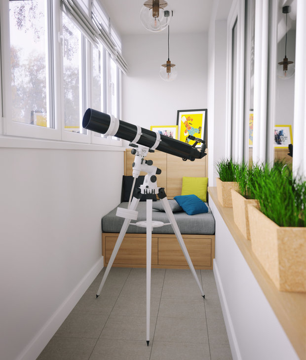 Фотография: Балкон в стиле Скандинавский – фото на INMYROOM