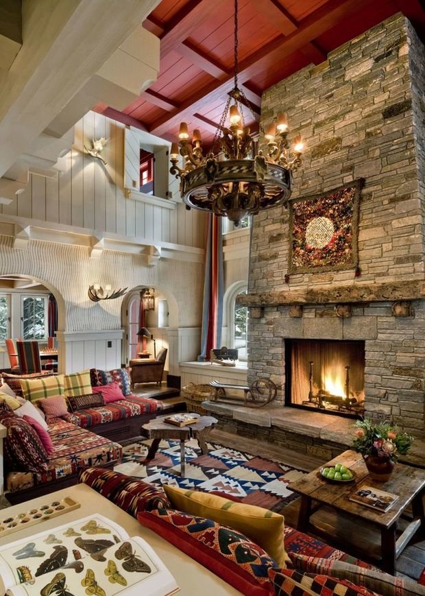 Фотография: Гостиная в стиле Прованс и Кантри, Декор интерьера, Дизайн интерьера, Цвет в интерьере – фото на INMYROOM