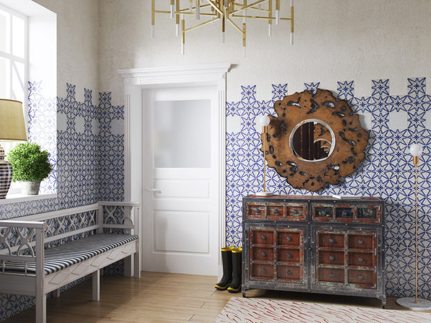 Фотография: Прихожая в стиле Прованс и Кантри, Современный, Дом, Проект недели, Санкт-Петербург, 60-90 метров, Маргарита Рассказова – фото на INMYROOM